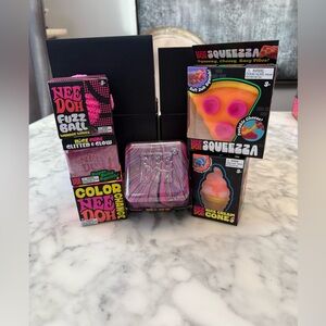 Pink Nee Doh Squishy bundle